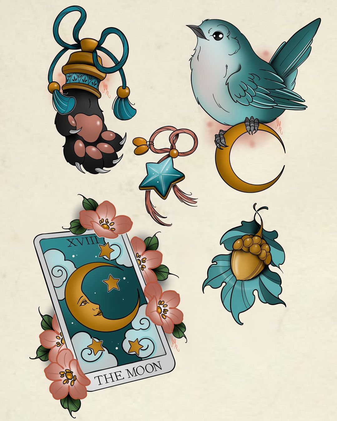 Tatouage par Mrs Popsicle