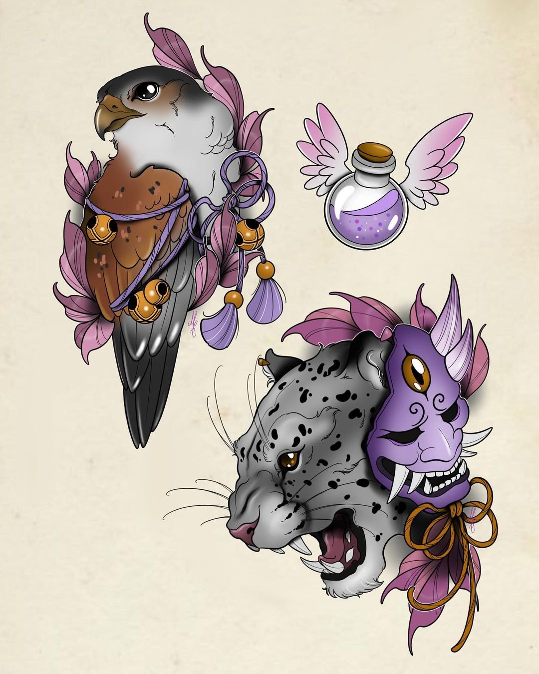 Tatouage par Mrs Popsicle