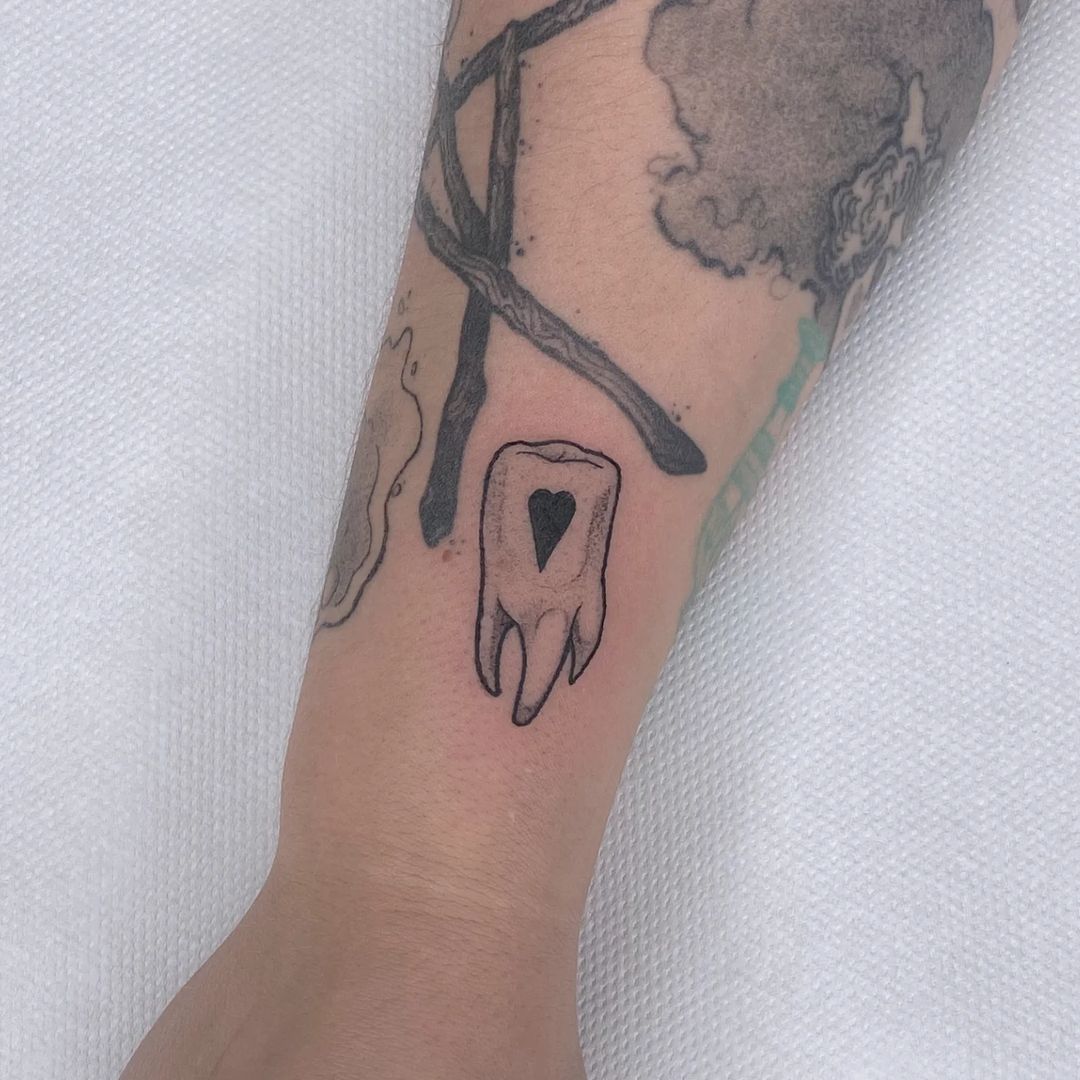 Tatouage par Bonny Addams Neotraditional. Ornemental . Art Nouveau