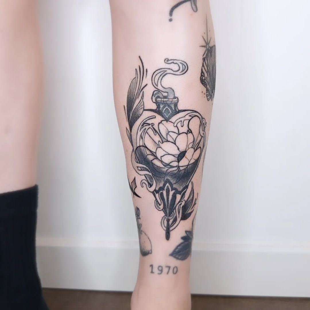 Tatouage par Bonny Addams Neotraditional. Ornemental . Art Nouveau