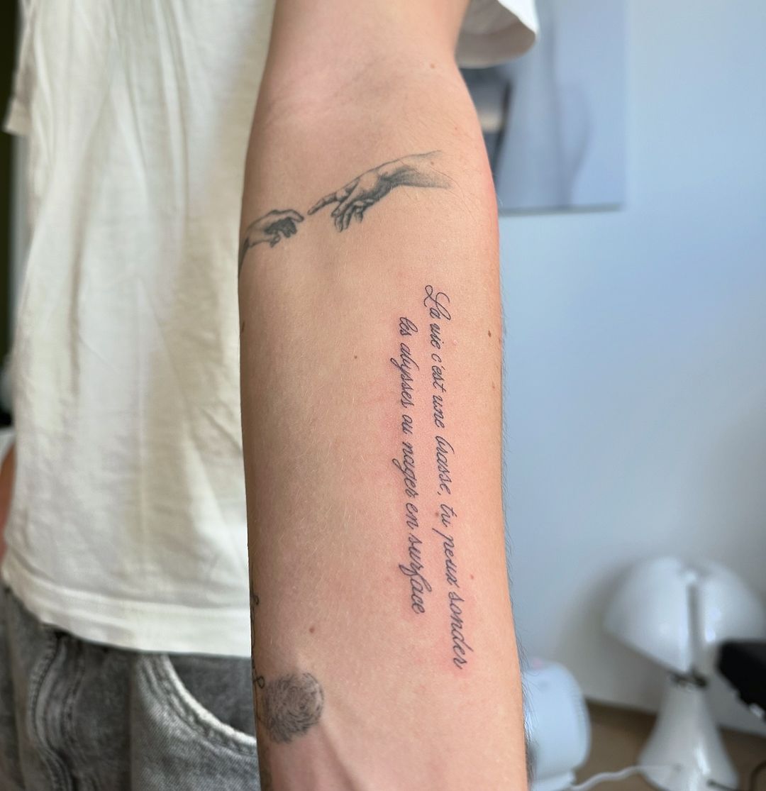 Tatouage par Enluzd Fine Line Tattoo Artist