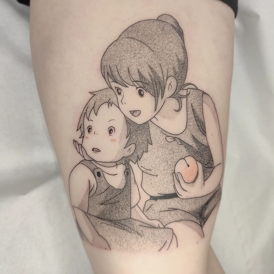 Travail de Sophie Boa Tattoo