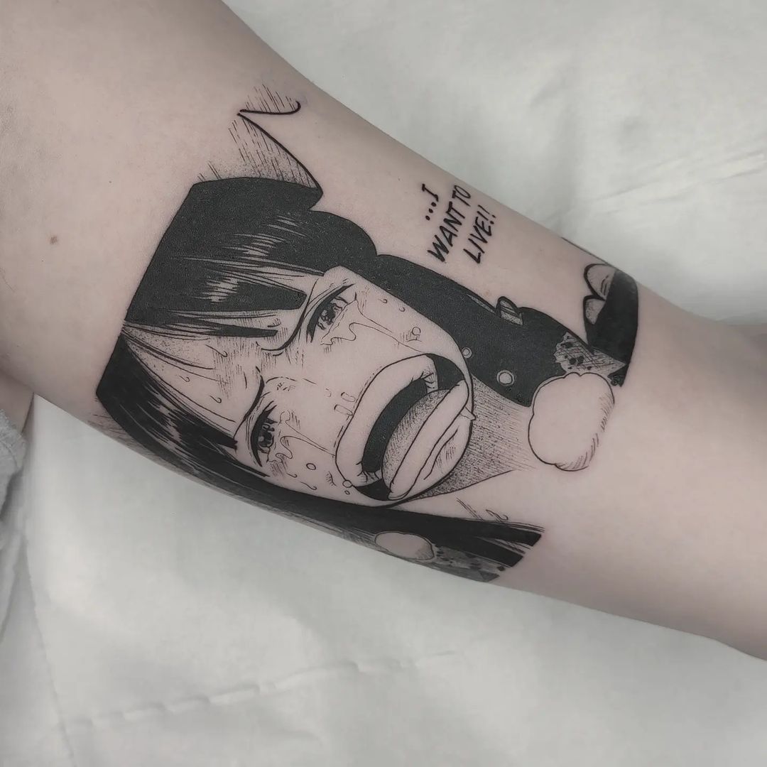 Travail de Sophie Boa Tattoo