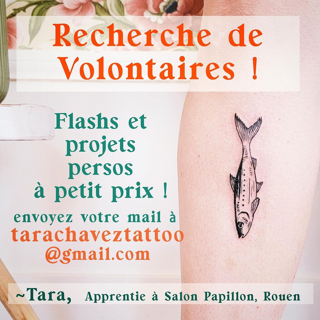 Tatouage par Tara Chavez - Rouen Apprentie Tatoueuse