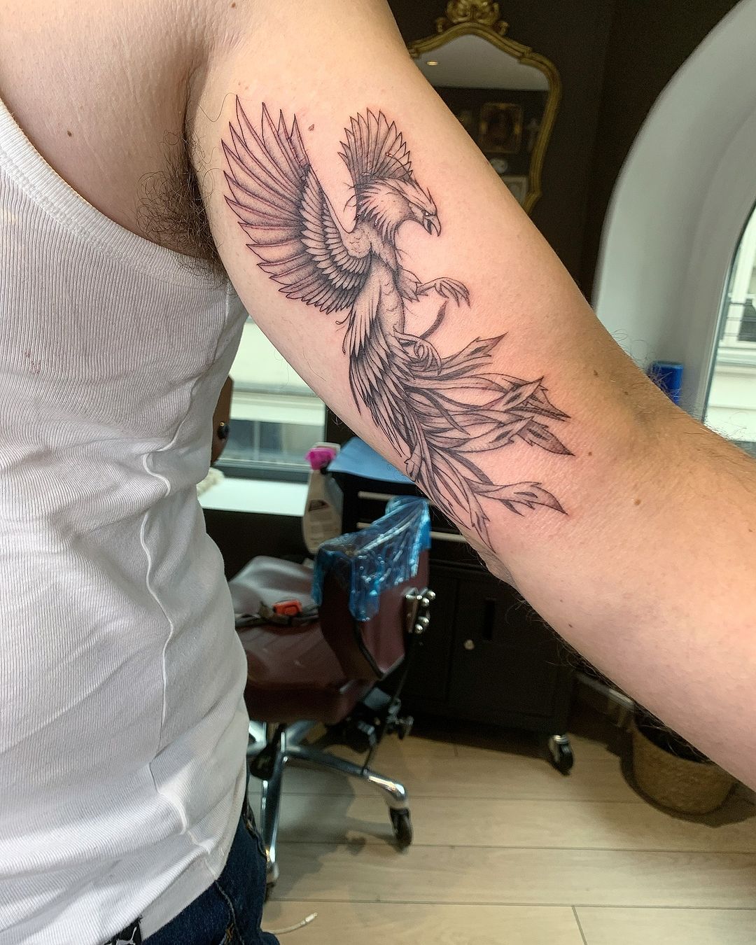 Tatouage par Romain Hondemarck Tattoo