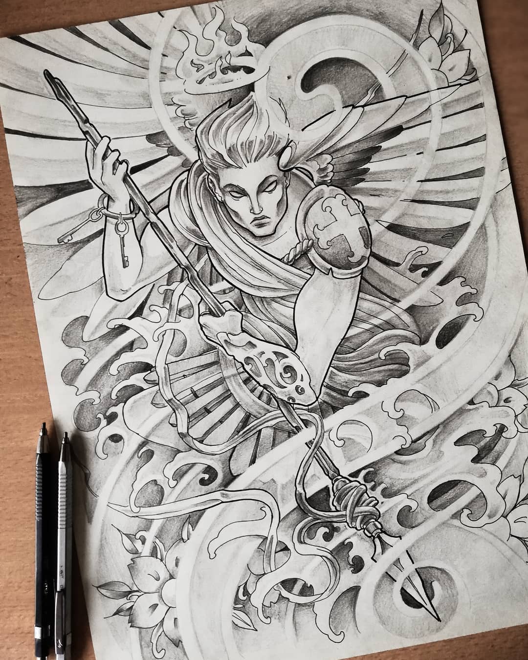 Tatouage par Vincent Bruno