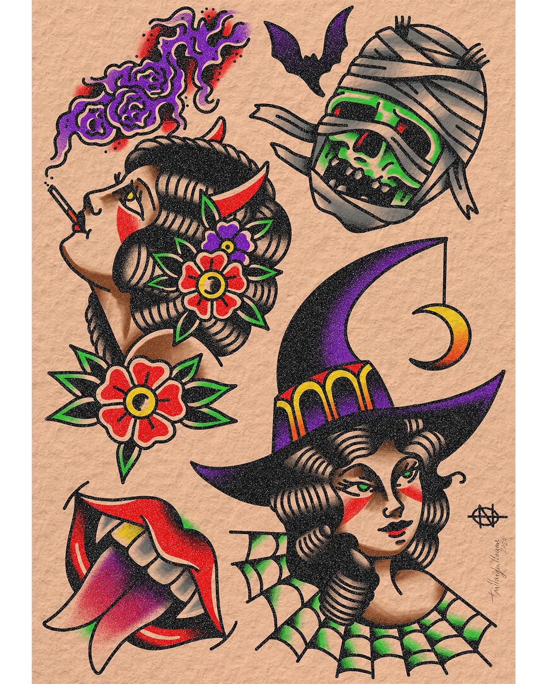 Tatouage par York Mr Mout Try Hard