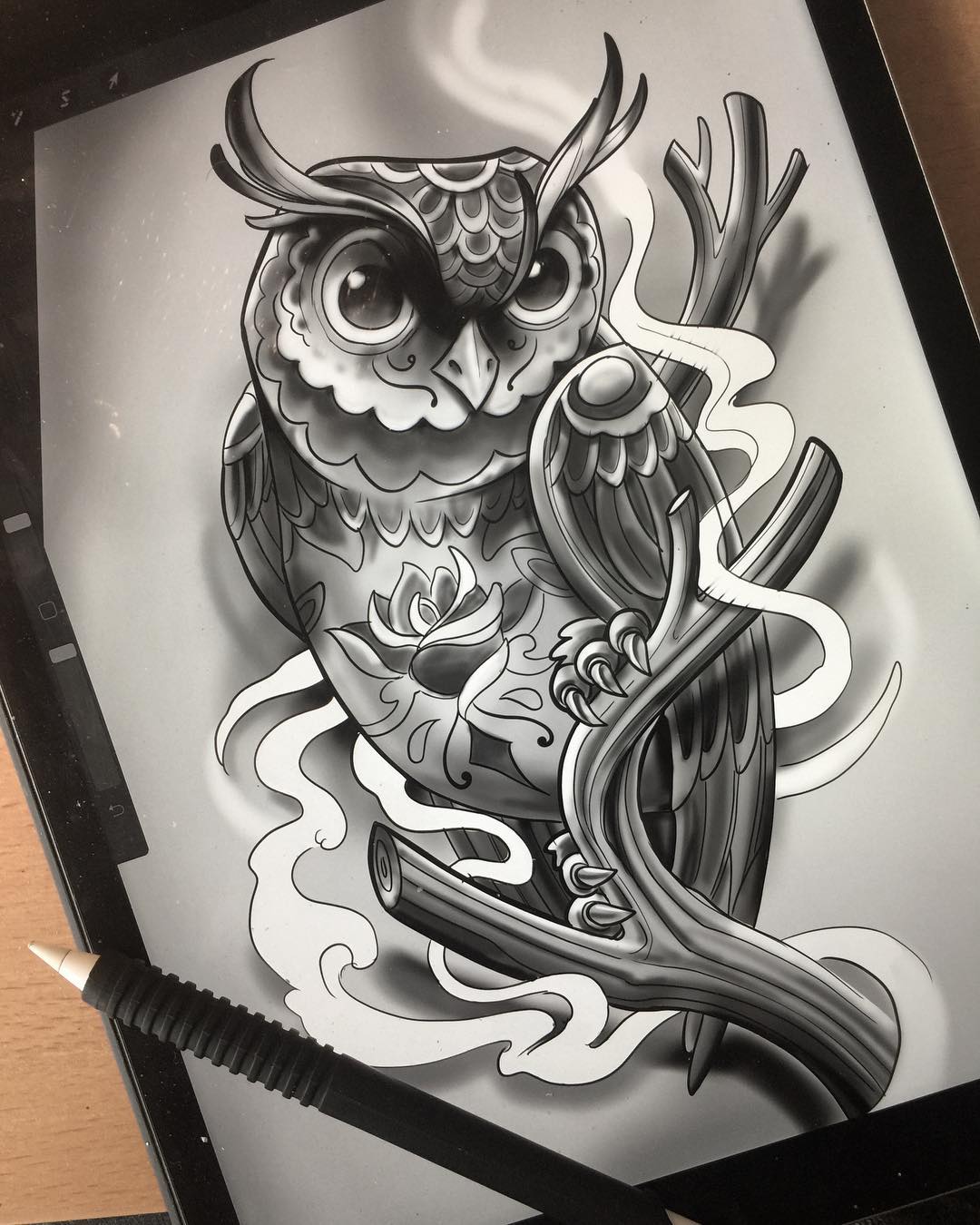 Tatouage par Vincent Bruno