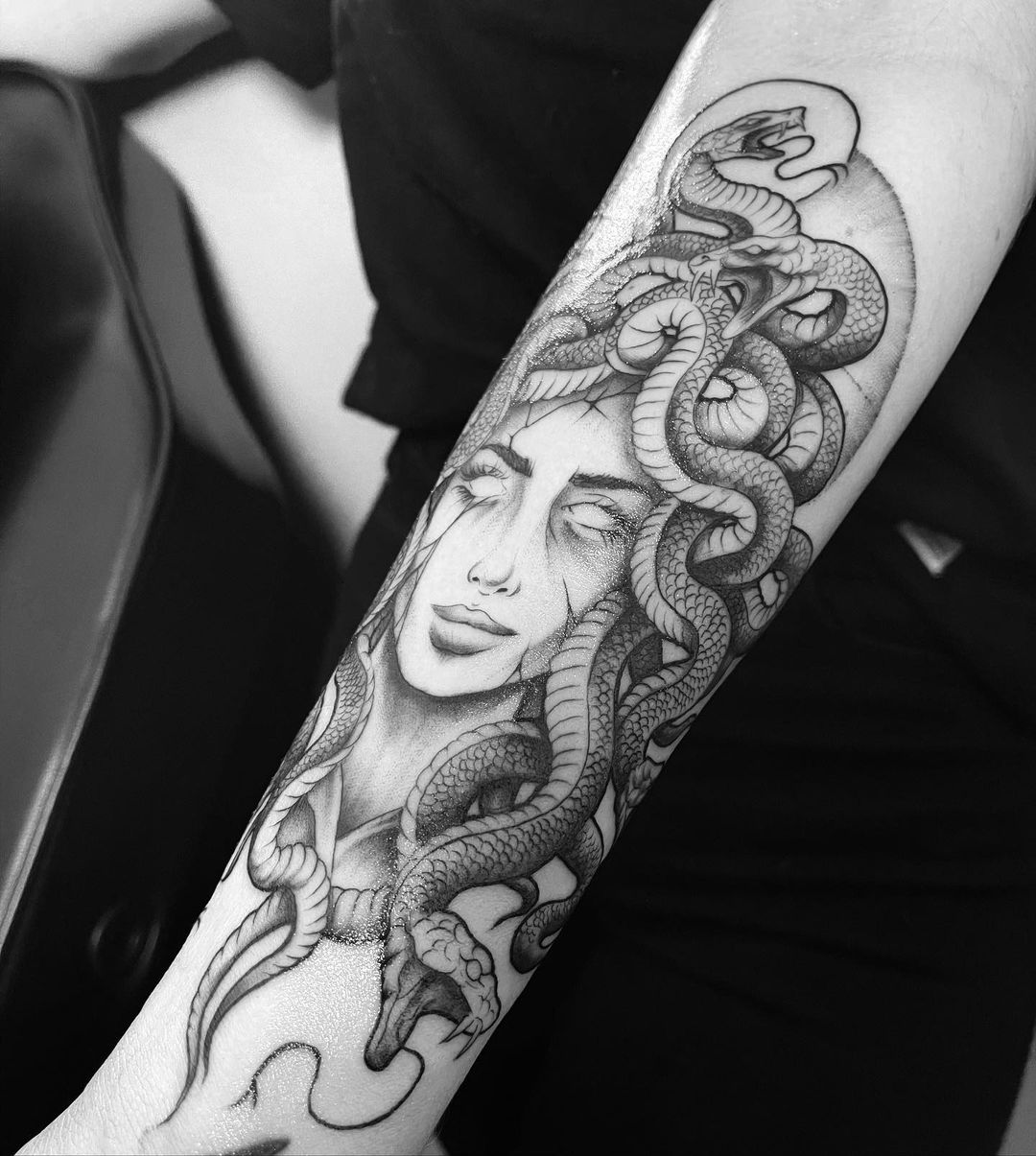 Tatouage par Damien Solkey Marine
