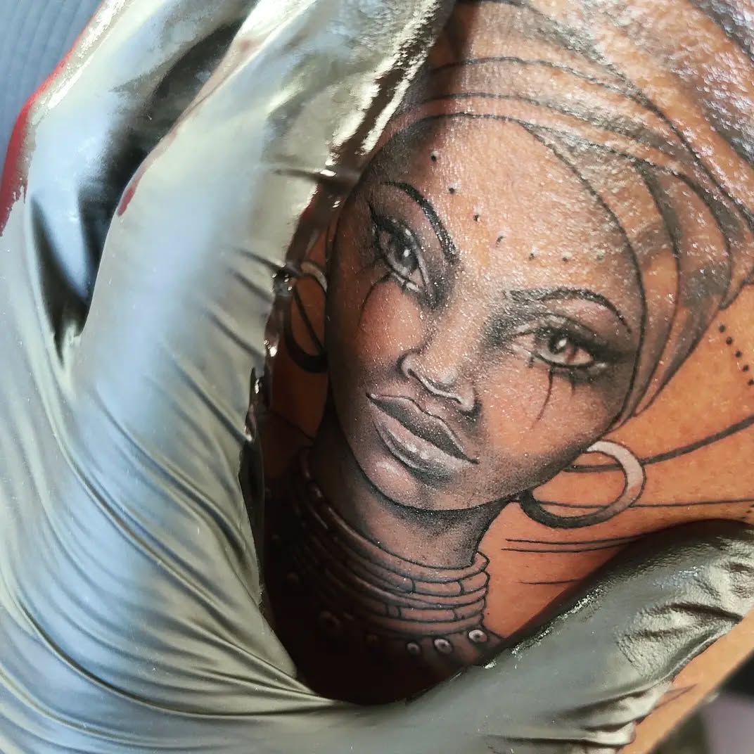 Tatouage par Krizy Level-Art Tattoo
