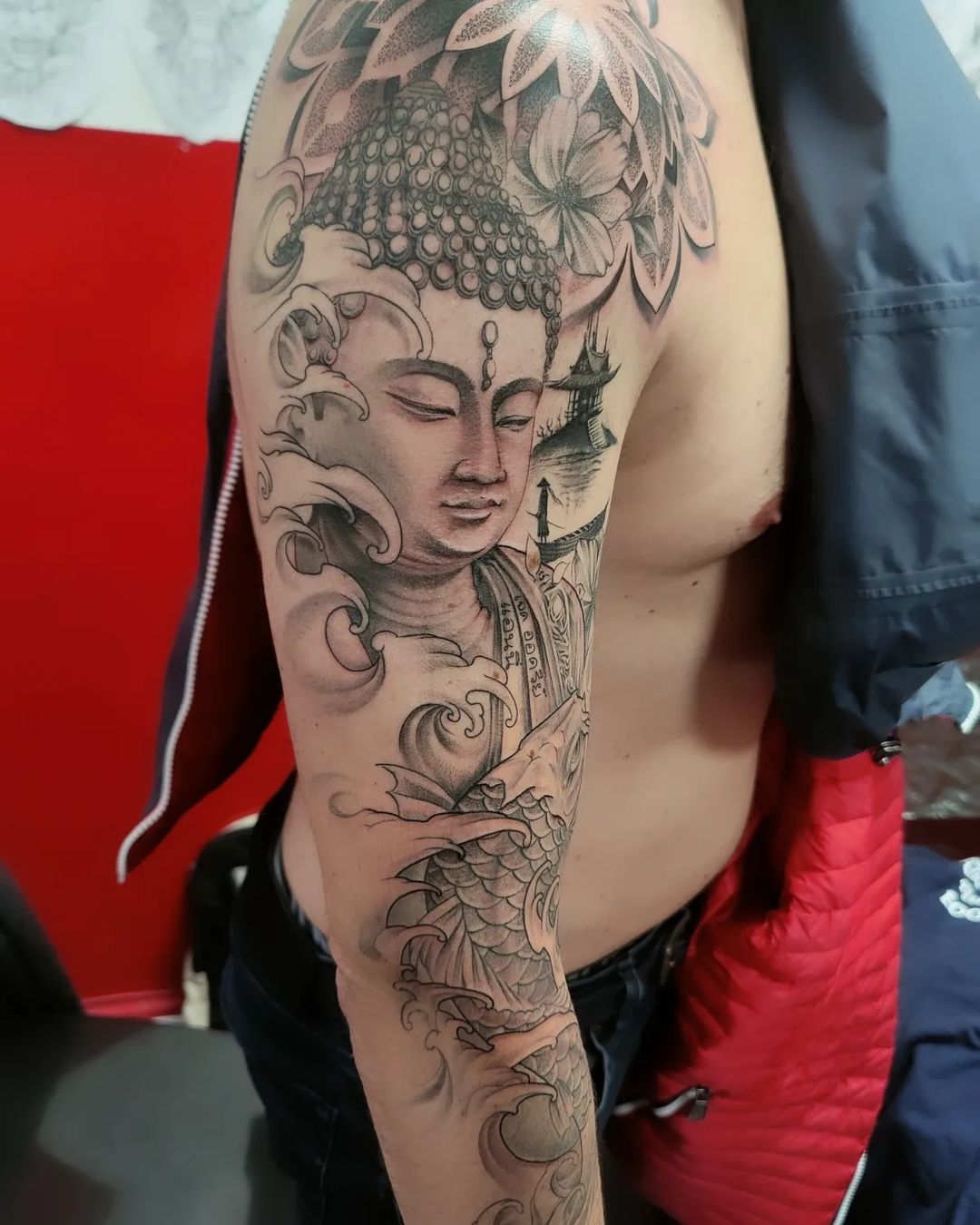 Tatouage par Krizy Level-Art Tattoo