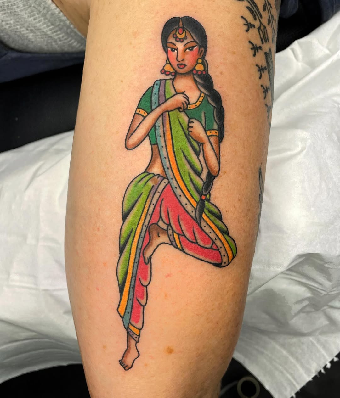 Tatouage par Cecile Pages