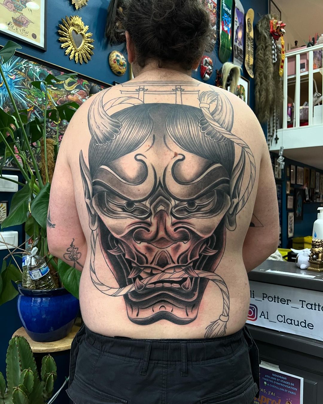 Tatouage par Alison Roquet