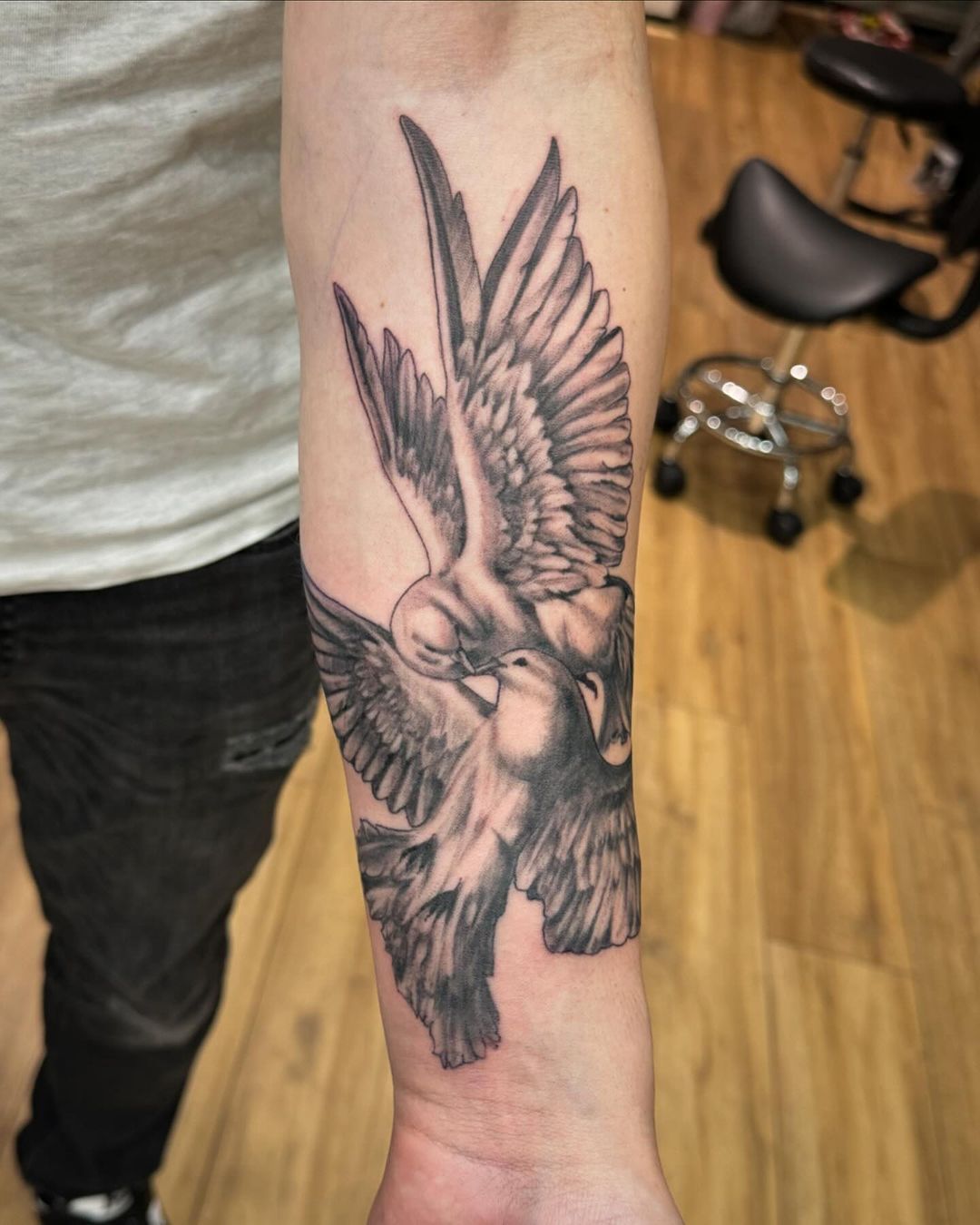 Tatouage par Laura Lagarde
