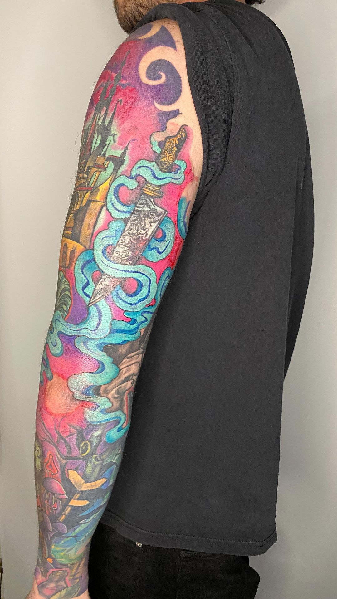 Tatouage par Mauricio Elreno