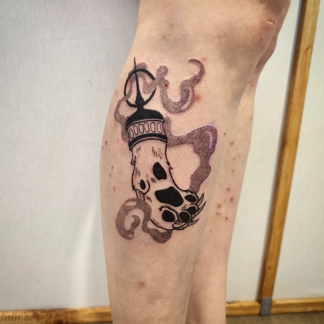 Travail de Nébuleuse Tattoo Tatouage Illustration