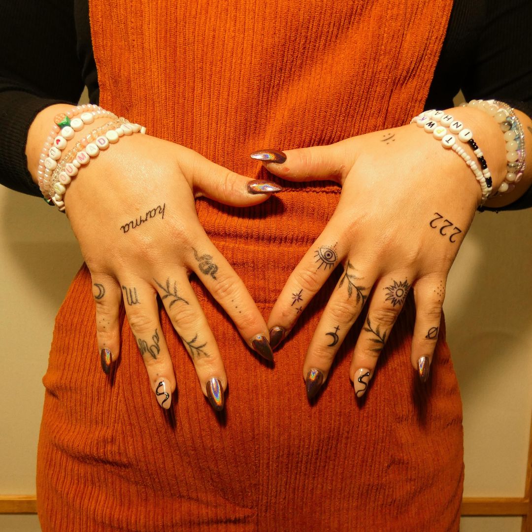 Travail de Une Goutte Tattoo
