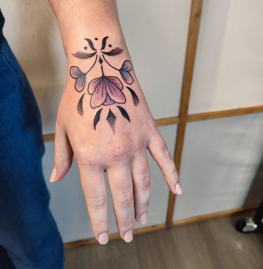 Travail de Nébuleuse Tattoo Tatouage Illustration
