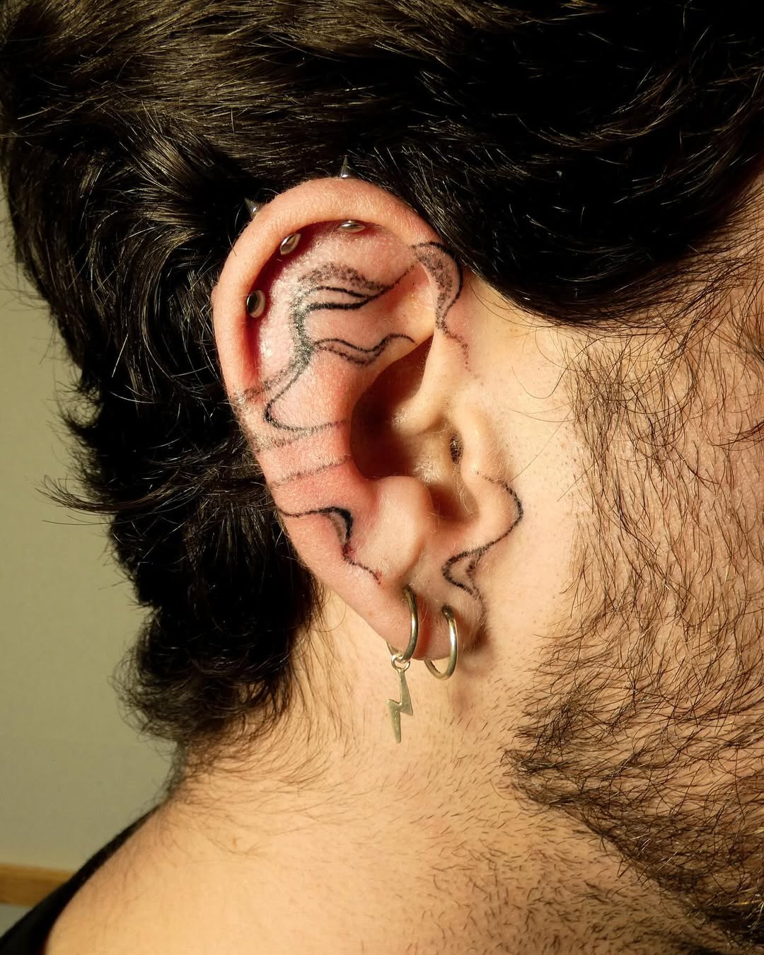 Travail de Une Goutte Tattoo