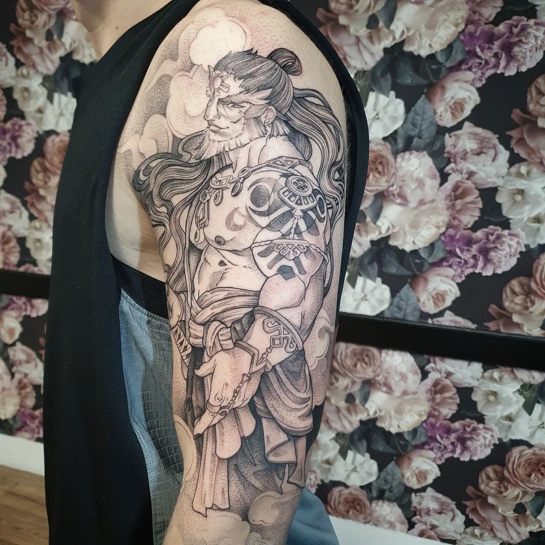 Tatouage par Maëna