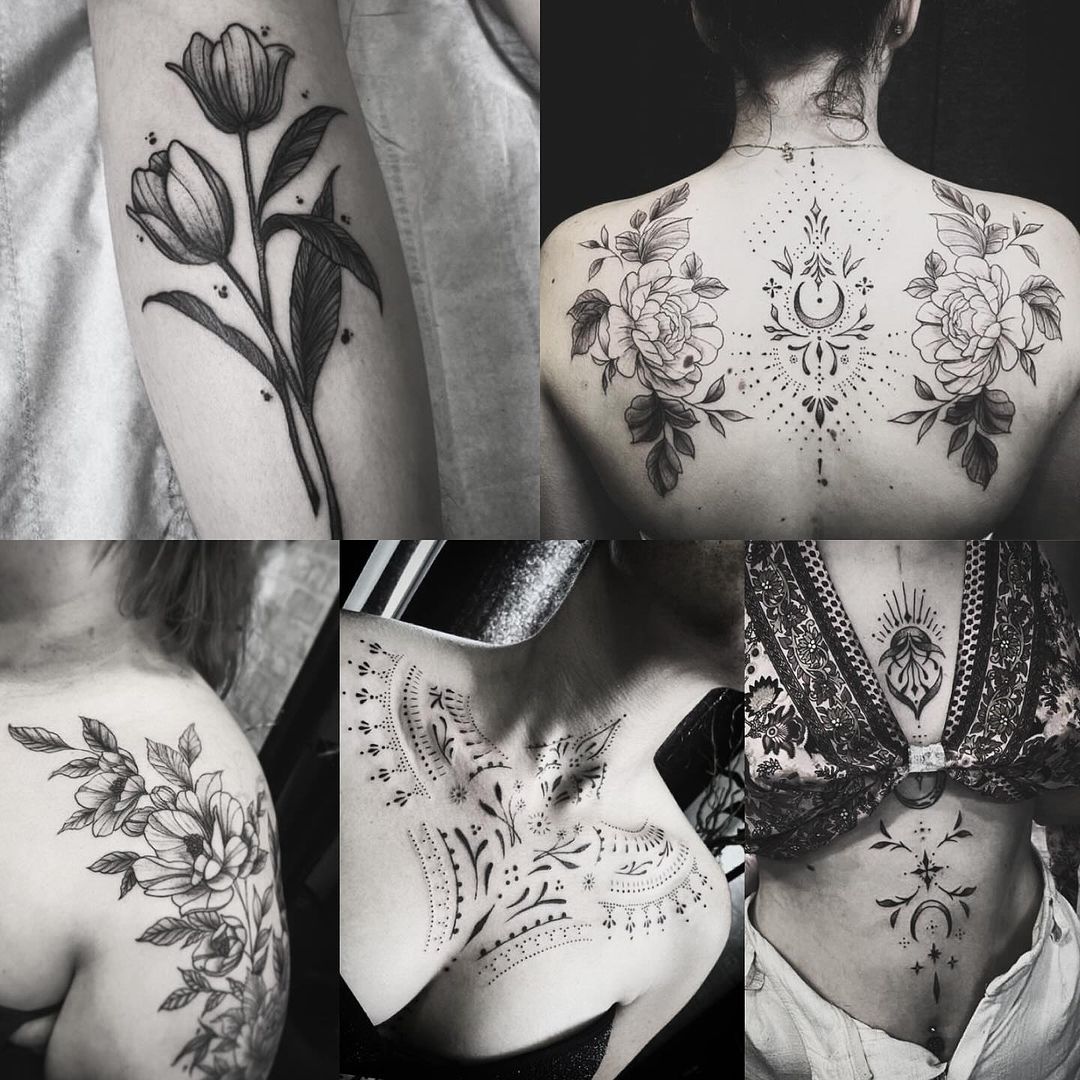 Travail de Asylum District Tattoo
