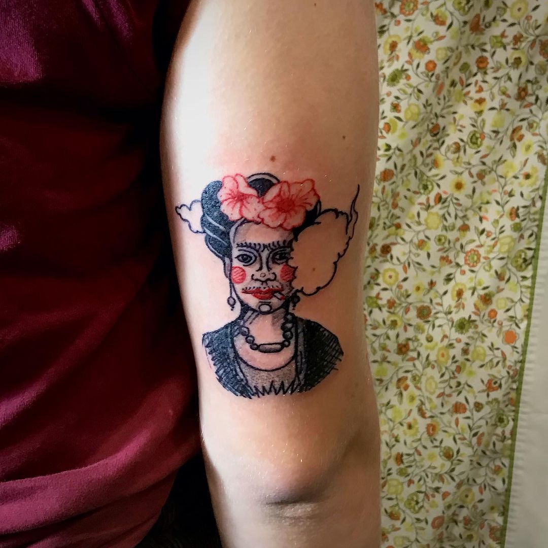 Tatouage par Aimé Pamal