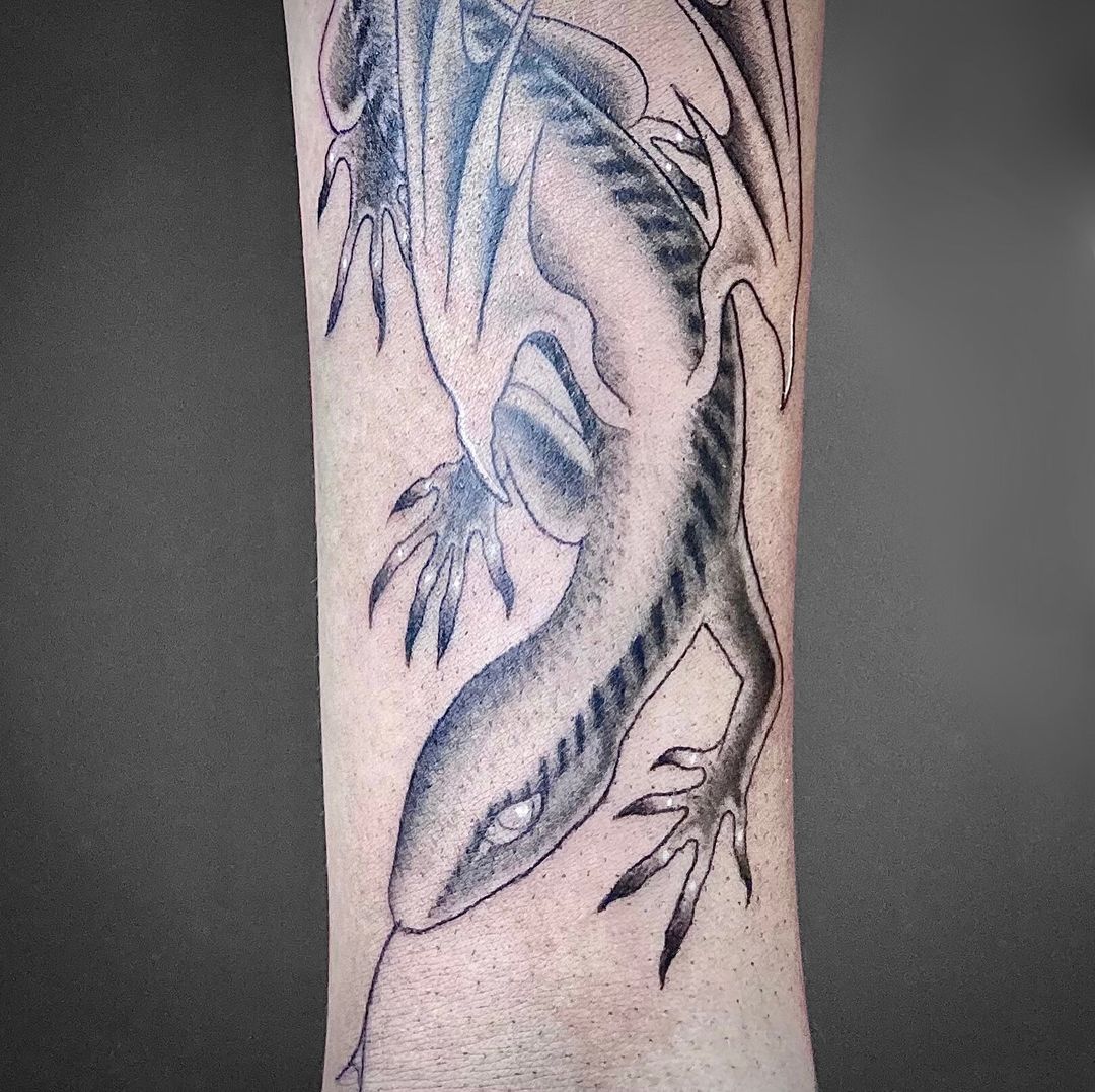 Travail de Julia Blue Tattoo