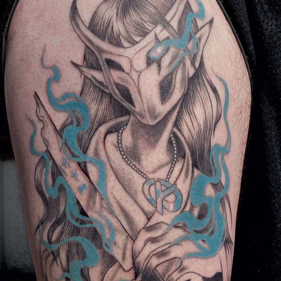 Travail de Julia Blue Tattoo