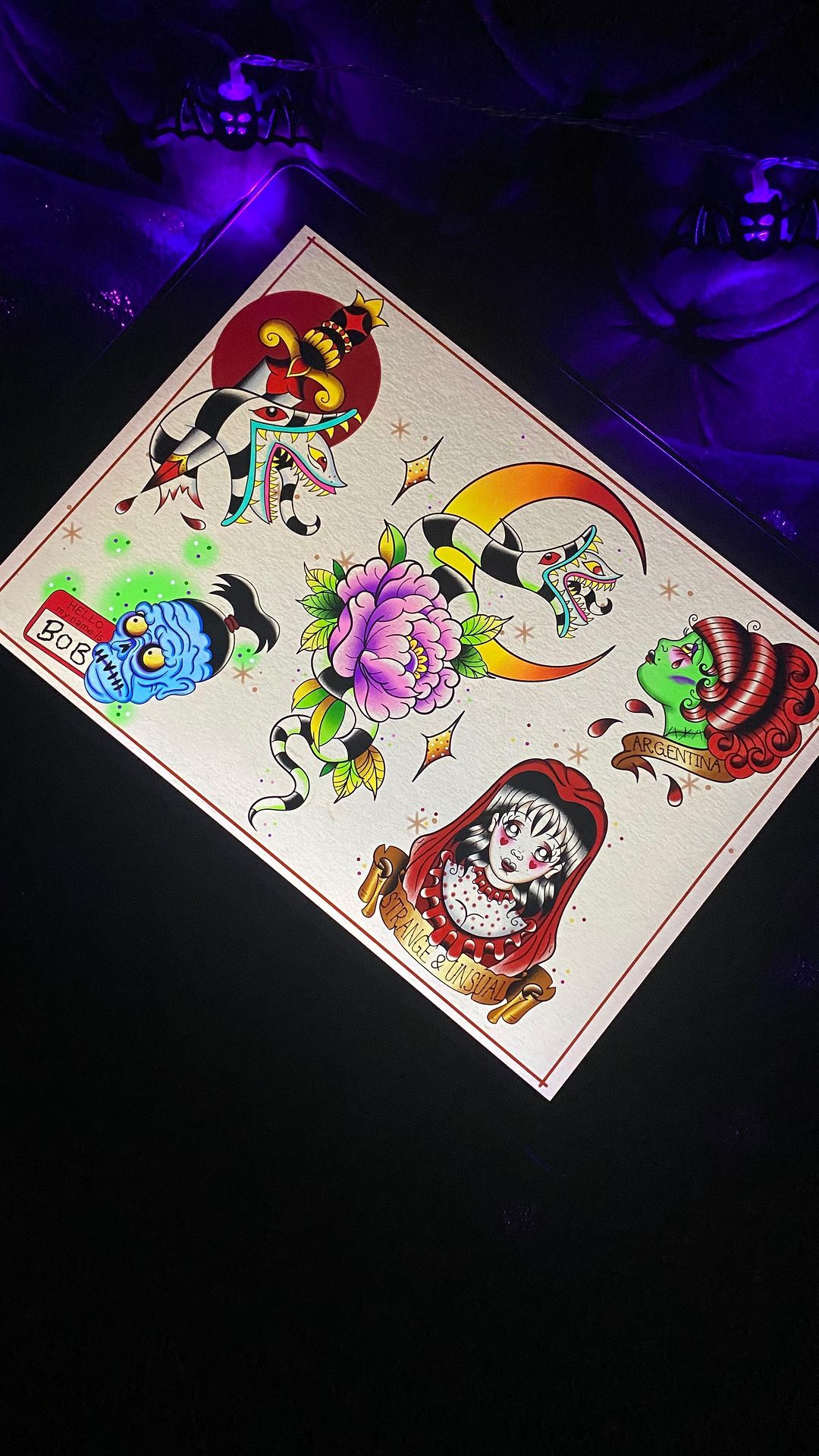 Travail de Ziggy Horror