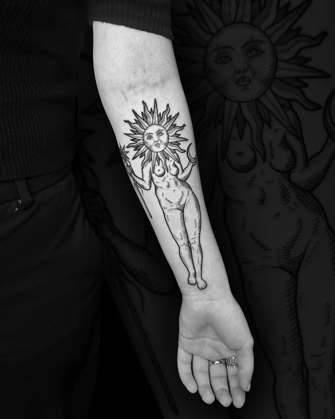 Travail de Mystikvlt - Tattoo Artist