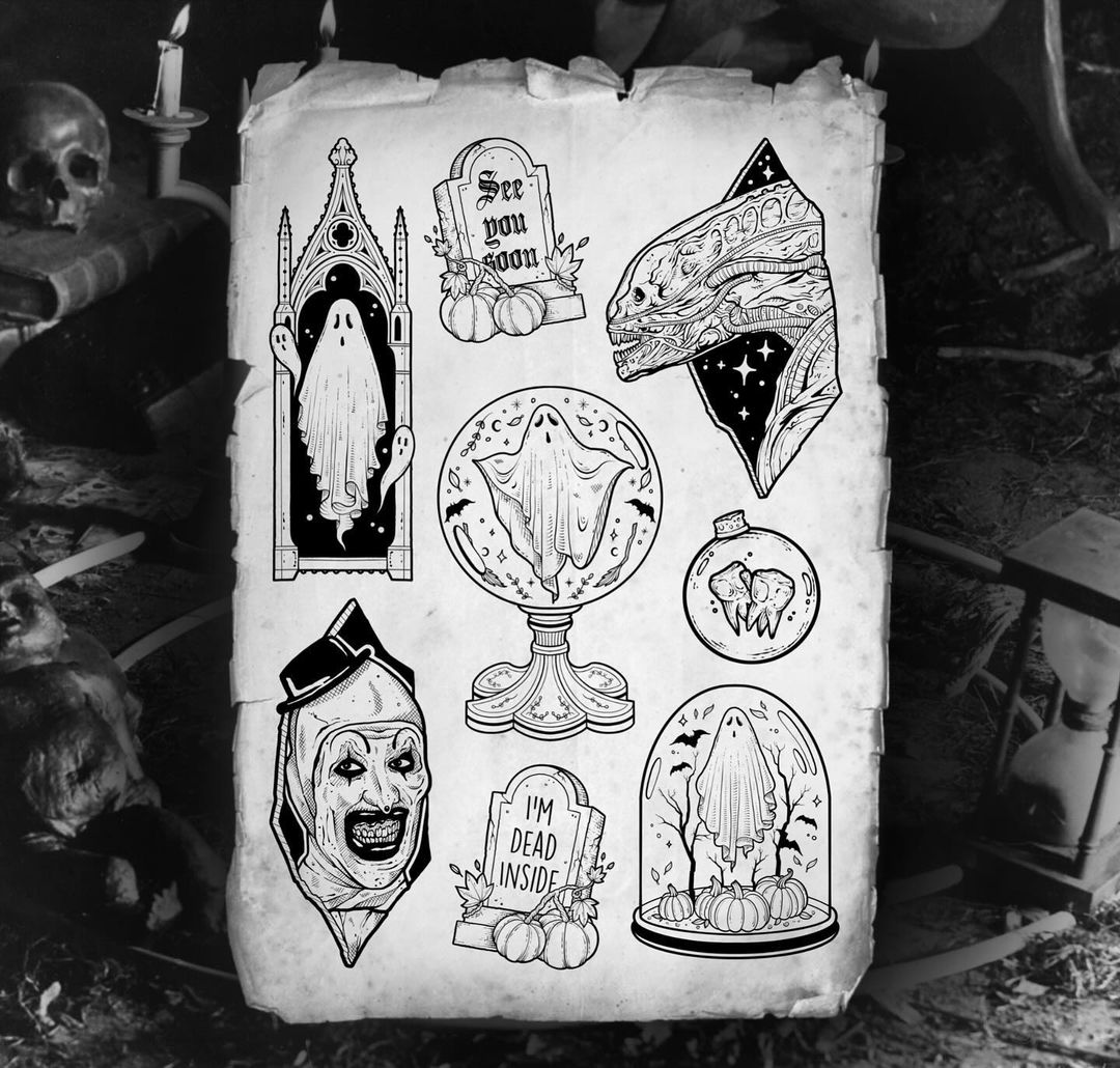 Travail de Mystikvlt - Tattoo Artist
