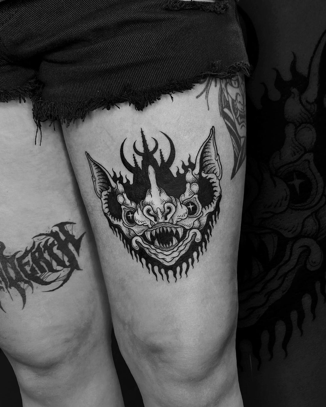 Travail de Mystikvlt - Tattoo Artist
