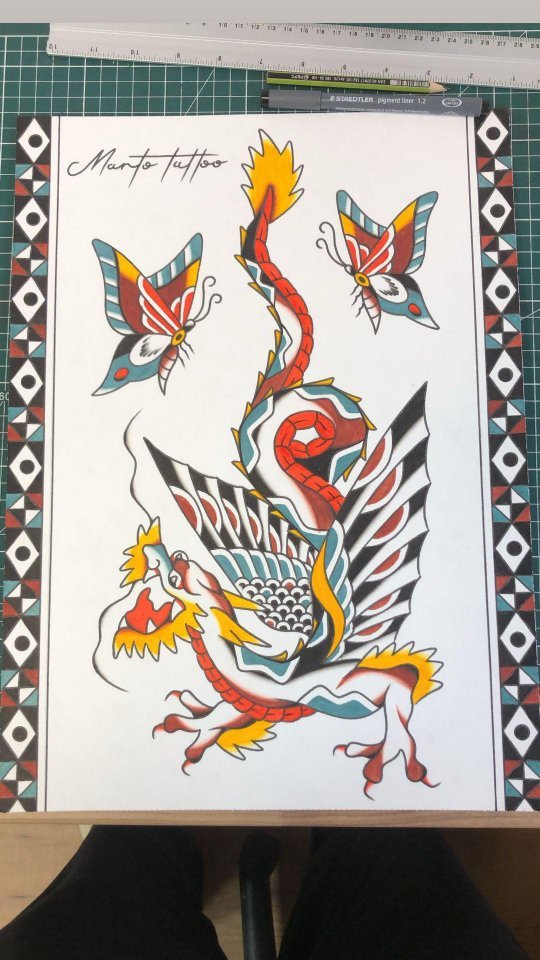 Travail de Marto Tattoo Lille