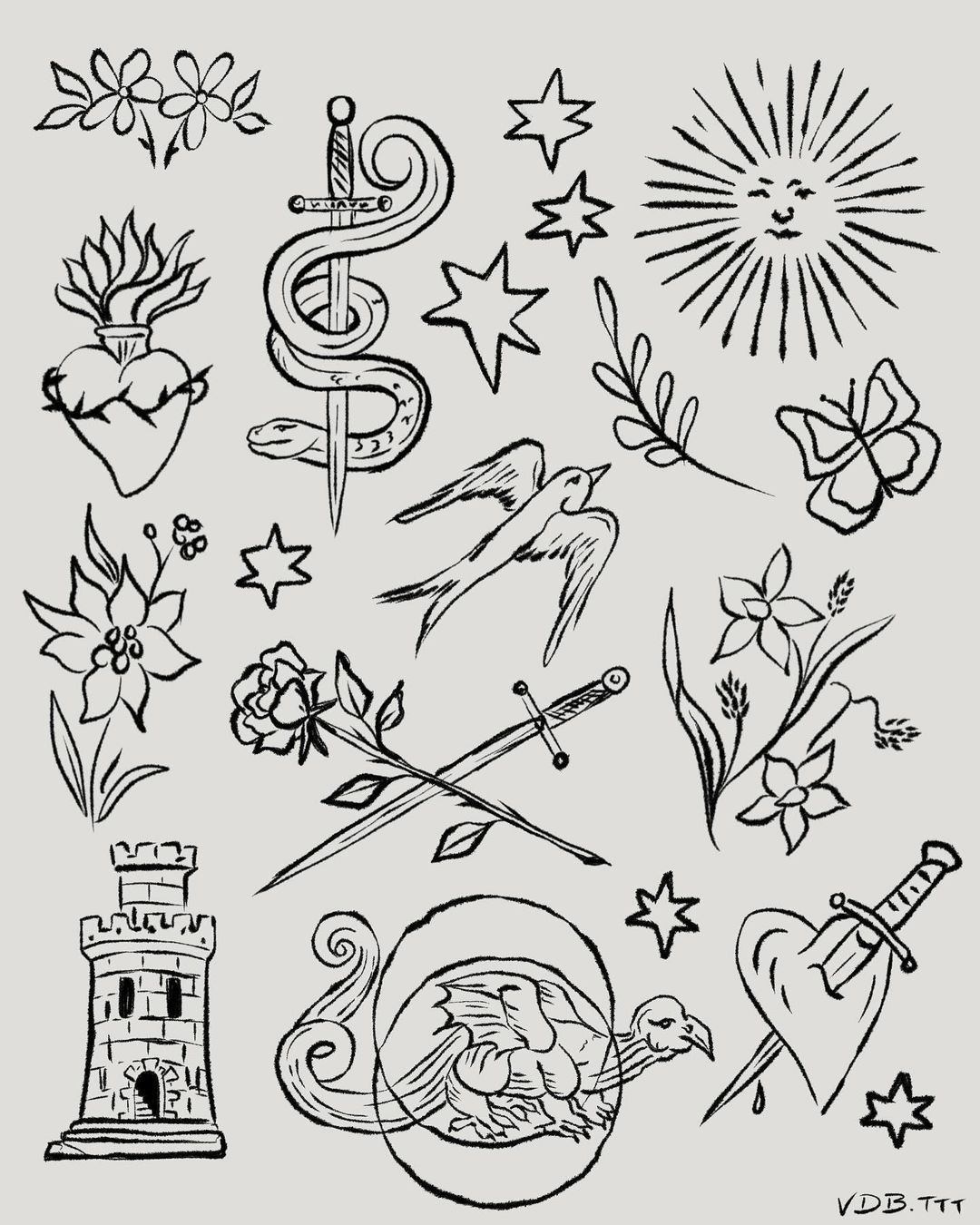 Tatouage par ツ Lucky VDB