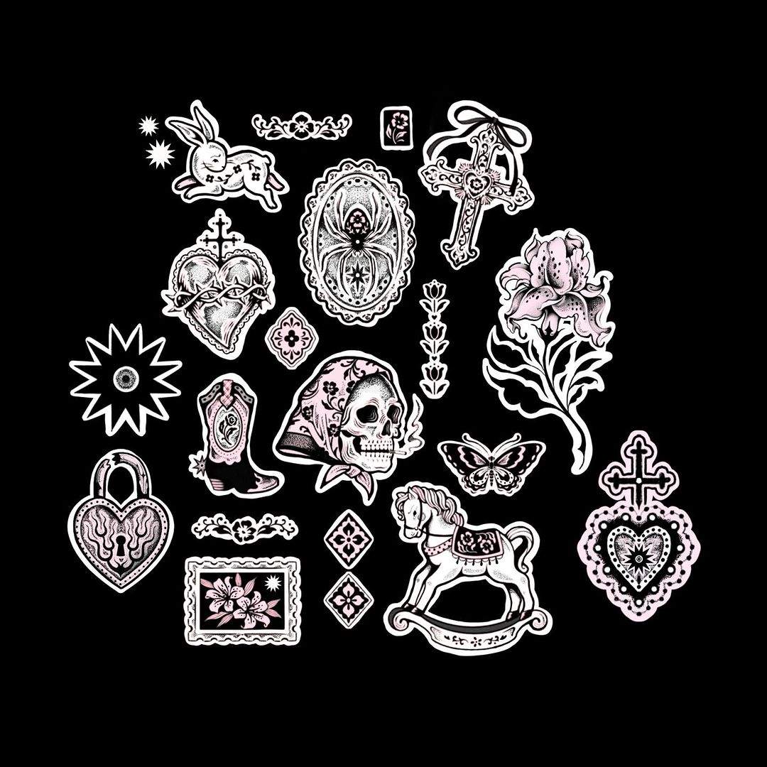 Travail de Heart Break Tattoo