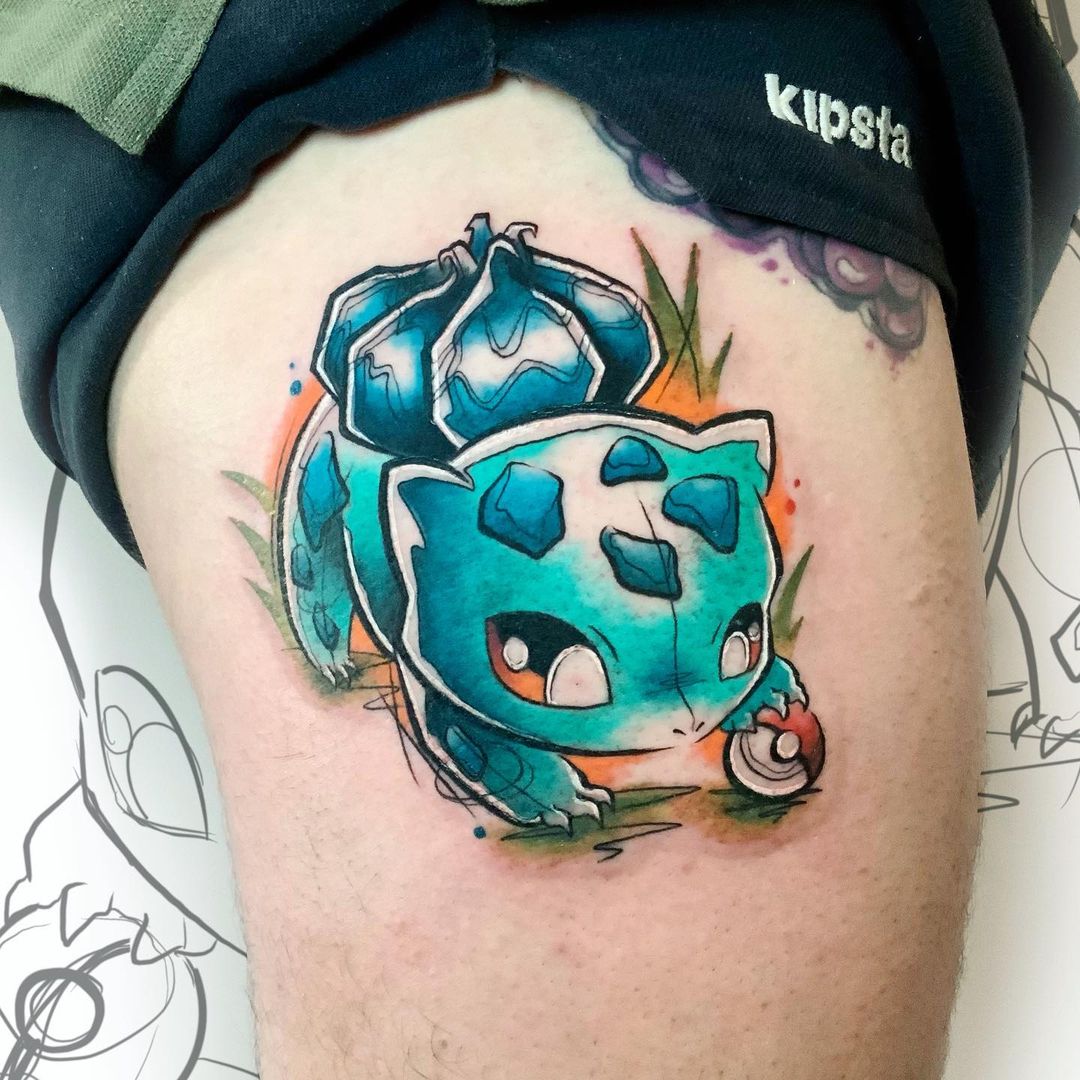 Tatouage par Laura Thorn