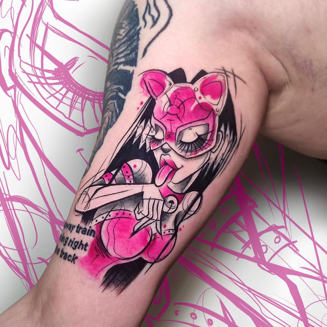 Tatouage par Laura Thorn
