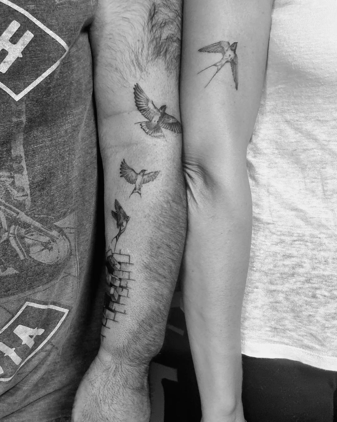 Tatouage par Mia Lecompte