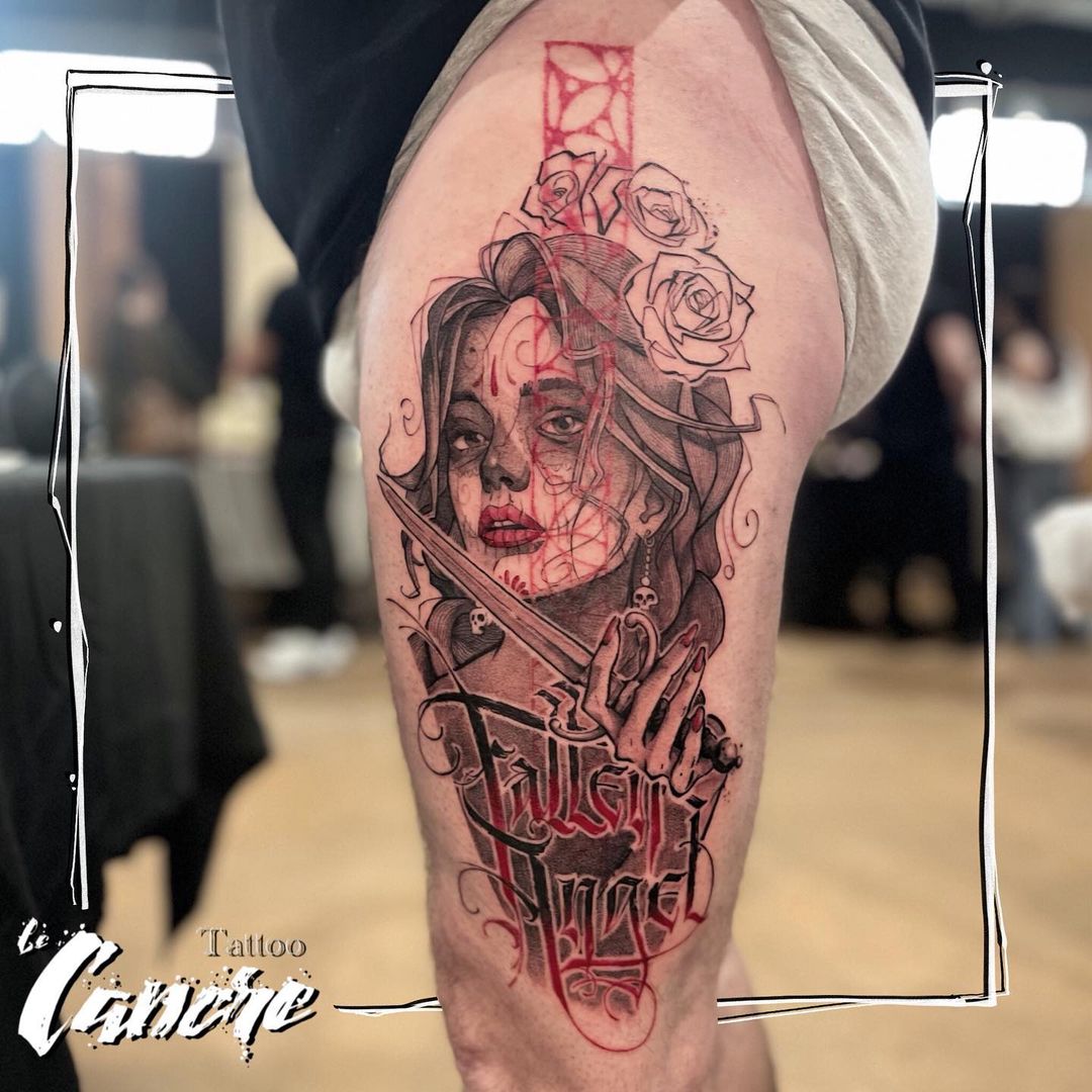 Tatouage par Le Cancre Tattoo