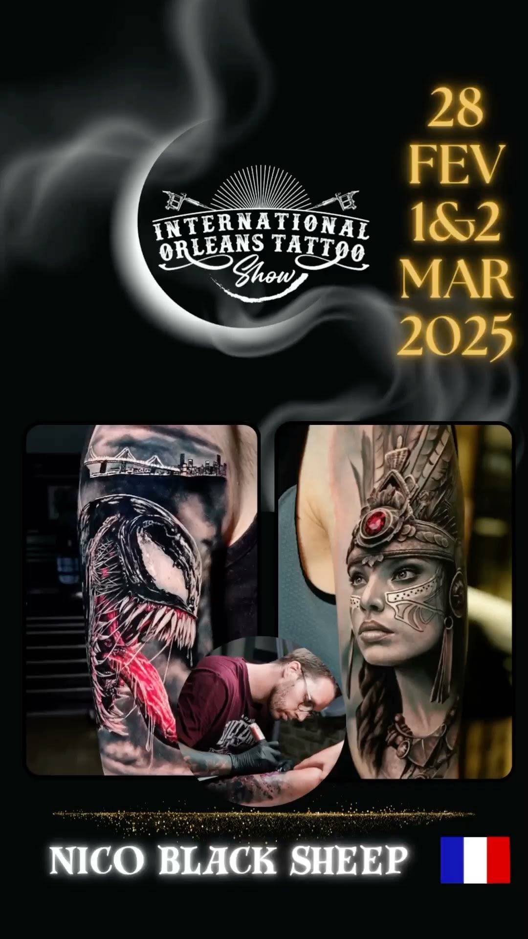 Tatouage par Nicolas Berthelot