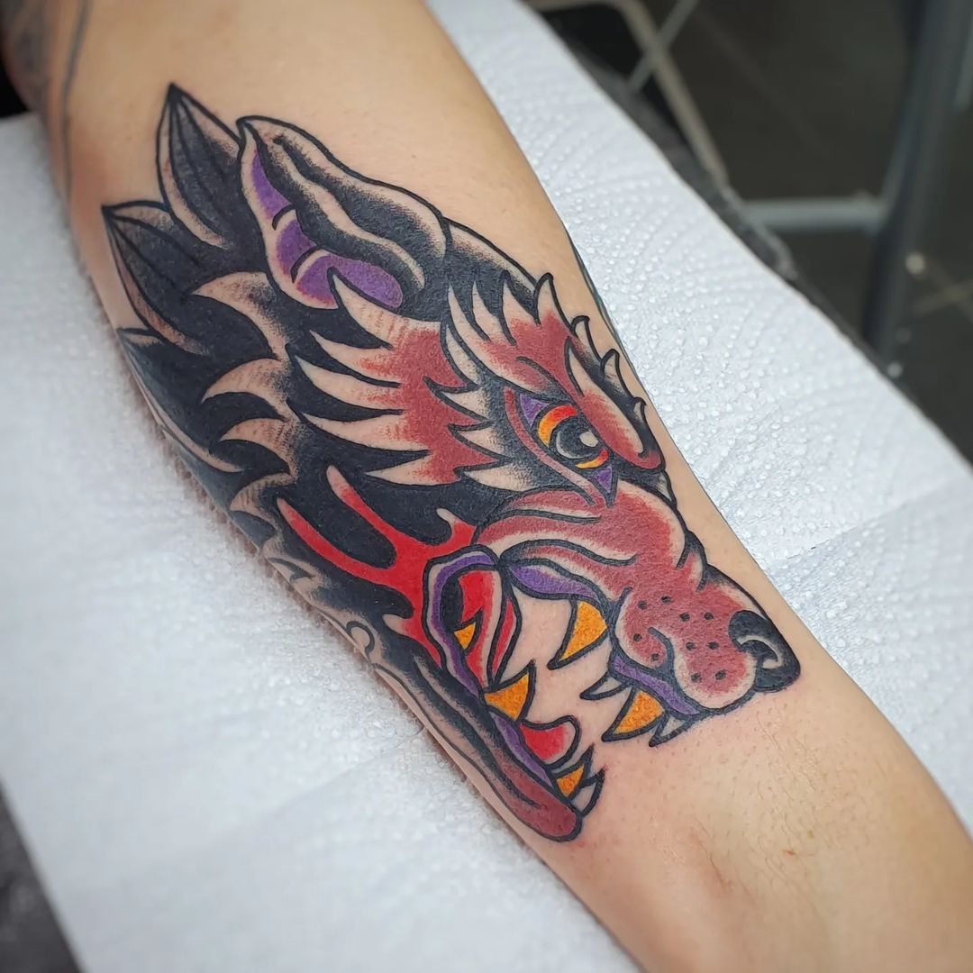 Tatouage par Simon G. No Pain Just Fun