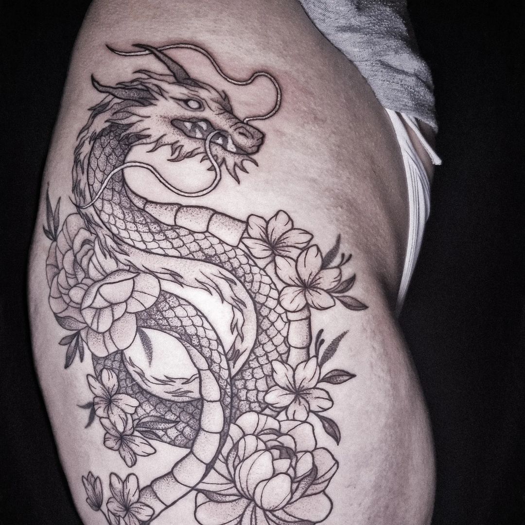 Tatouage par Chloe - Calypso