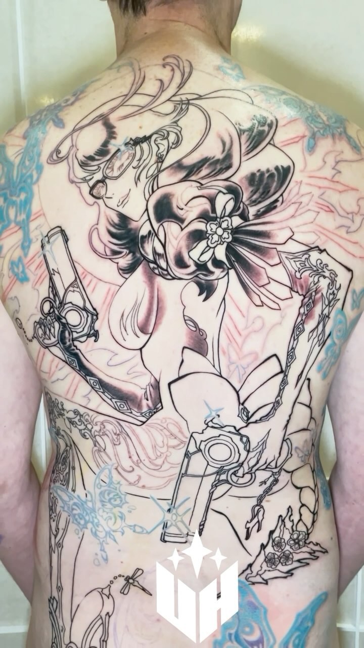 Travail de ANIME MANGA GEEK POP Tattoo