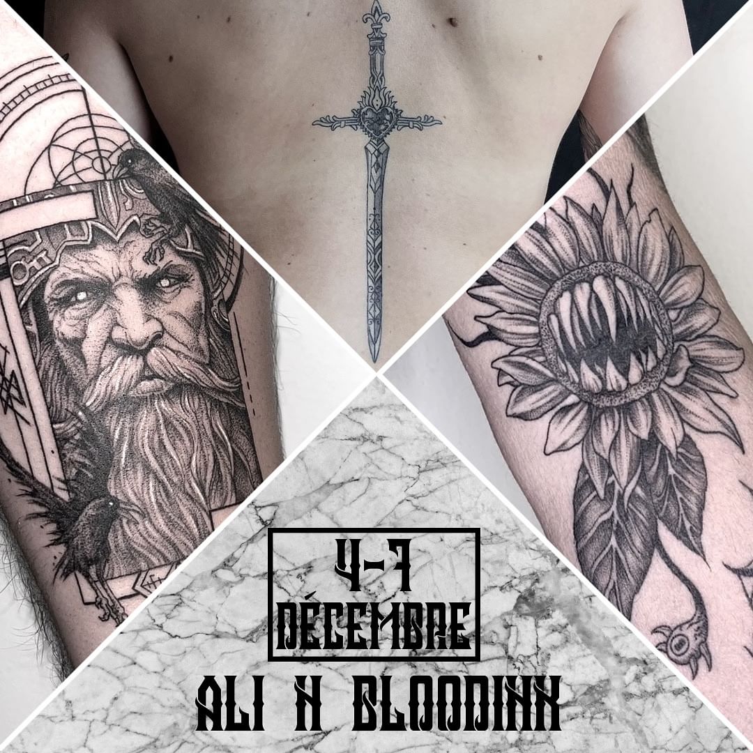 Travail de Bløødy Ink