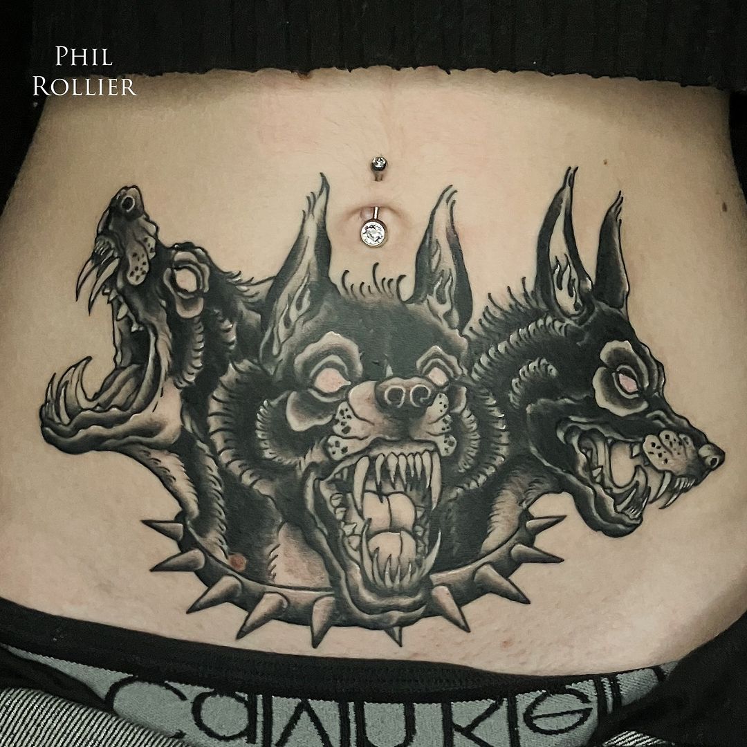 Travail de Phil Rollier Tattoo