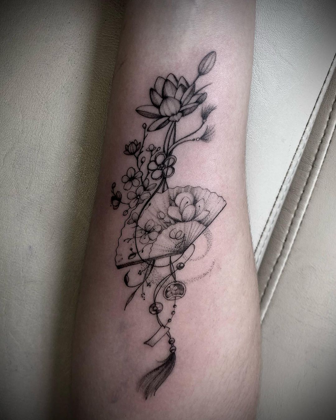Tatouage par Nadège Quentin