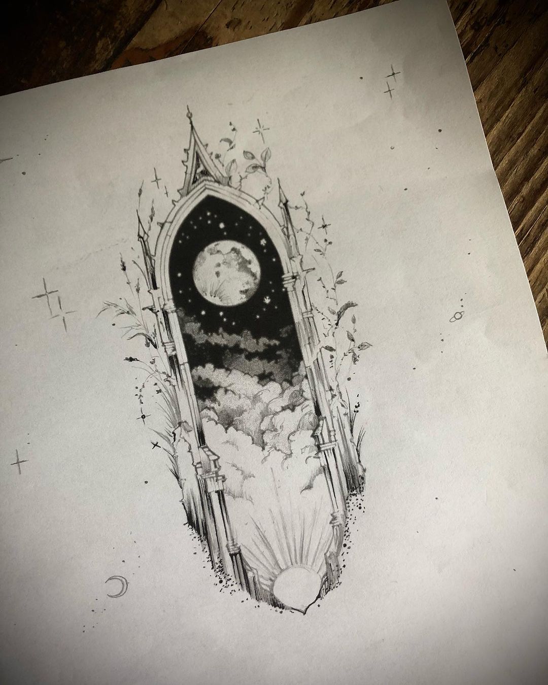 Tatouage par Nadège Quentin