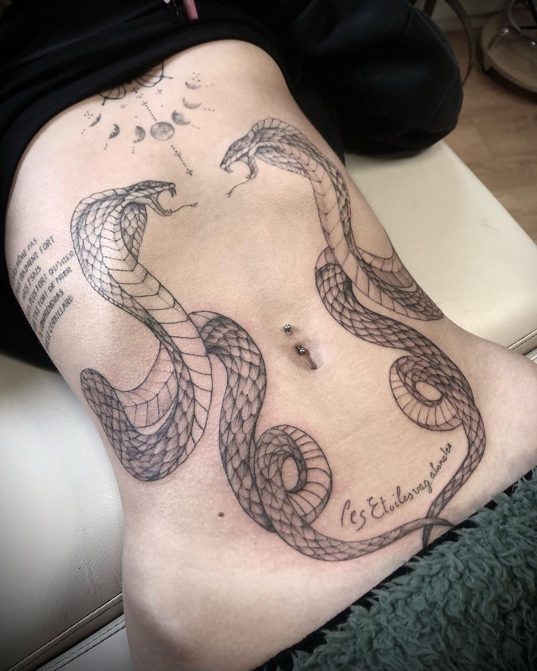 Tatouage par Nadège Quentin
