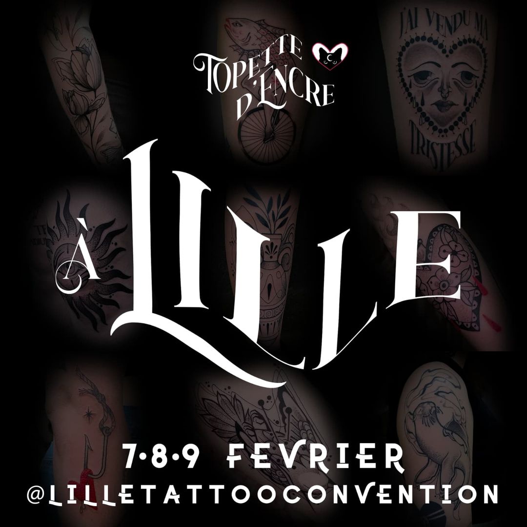 Travail de Topette d'Encre TRAD BOLD Graphic - Tattoo