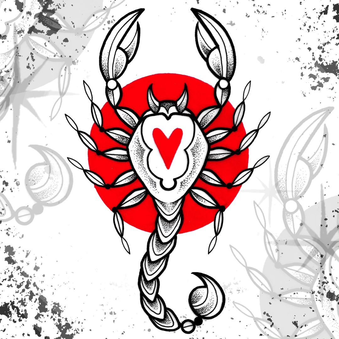 Travail de Topette d'Encre TRAD BOLD Graphic - Tattoo
